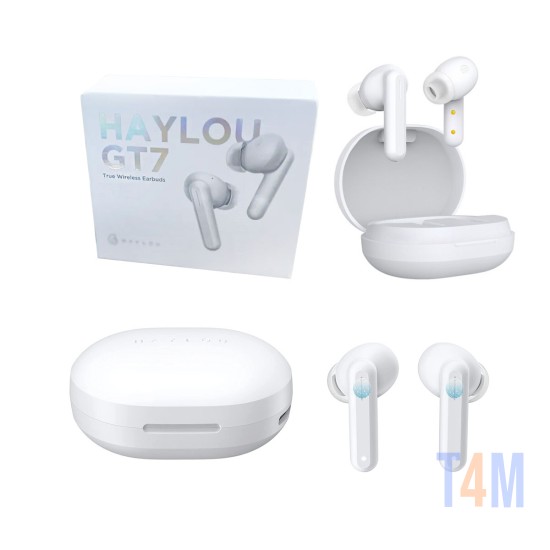 XIAOMI HAYLOU GT7 TRUE WIRELESS EARBUDS WHITE